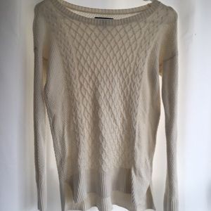 cream sweater